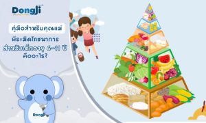 ธงโภชนาการสำหรับเด็กวัย 6 ถึง 11 ปี